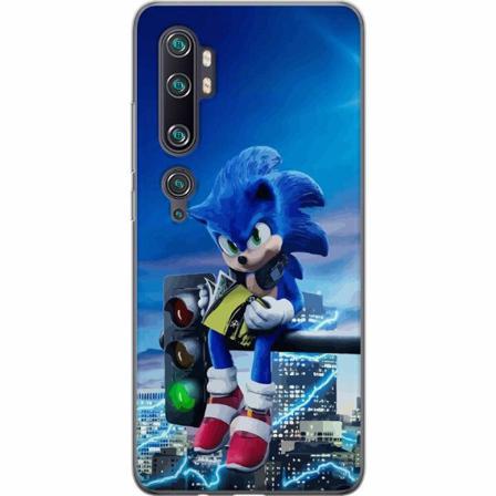 Xiaomi Mi Note 10 Pro Genomskinligt Skal Sonic The Hedgehog