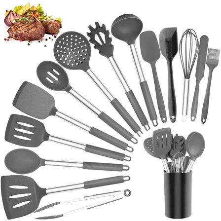 Silikon köksredskap set, köksredskap 14 delar köksredskap set