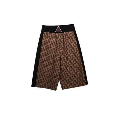 Lanvin, Shorts Bruin, Heren, Maat:M