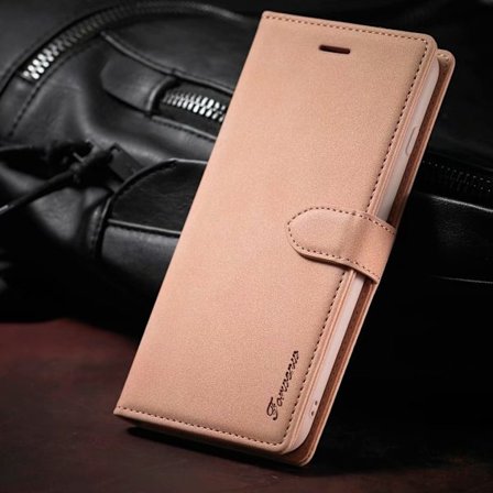 Kotelo Samsung S30 PLUS/S21 PLUS Ruusukulta Matta Flip Lompakkokortti