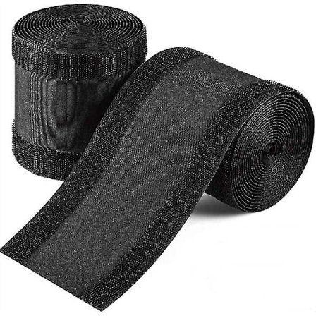 Gulv kabeldeksel, 20ft ledningsbeskytter borrelås oppbevaringsdeksel for å beskytte kabler og forhindre snubling på ledninger (teppe)