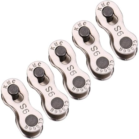 Cykelled - Magnetiske Hurtigudløsningskædeled (5 Par)