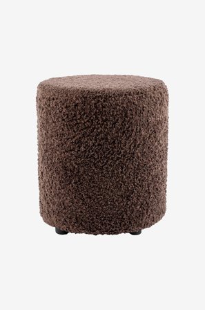 Nordic Furniture Group - Sittpuff Shaun dia 40 - Brun - Fotpallar & puffar - Från Homeroom