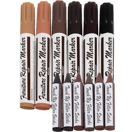 Korjauskynä Yhteensopiva Huonekalujen ja Paneelien Kanssa - 6 kpl