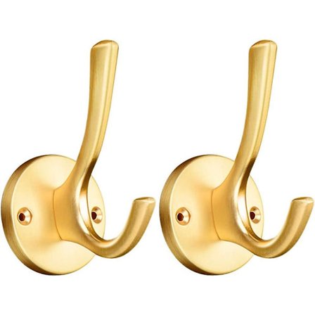 Guld Knager Pakke Med 2 Moderne Knager Guld Heavy Duty Knager Guld Knager Gave