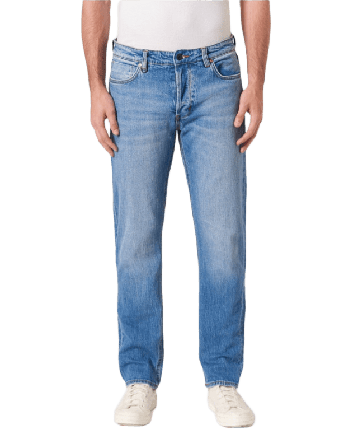 Neuw Ray Straight Temper Byxor Herr Blå w32l32