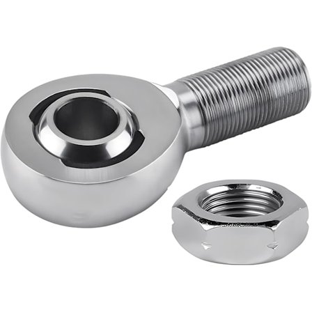 3/4" Heim Joint Stanghodelager med låsemutter, LH 3/4"-16 gjenger x 3/4" bore Chromoly Panhard stanghode sett 1Pk
