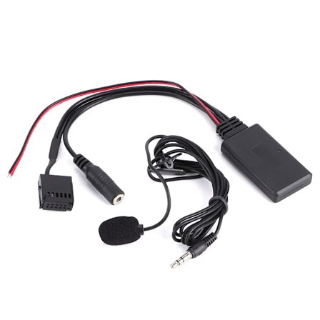 Ford Focus 6000CD Bluetooth AUX IN Kabeladapter med Mikrofon Handsfree-samtal