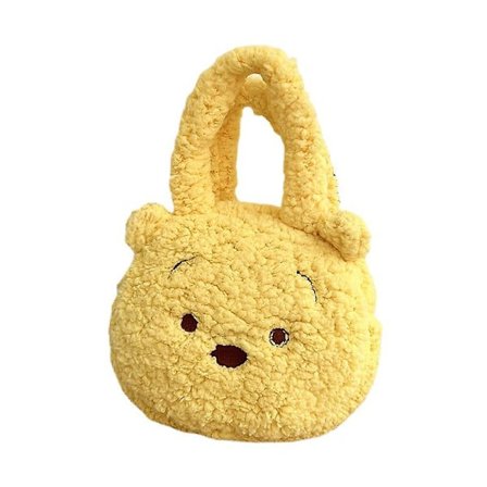 Jordgubbsbjörn Päls Handväska