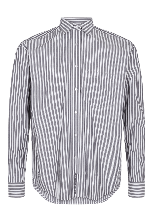 JBS of Denmark Ekologisk Bomull, Pyjamasskjorta, Flerfärgad Sovkläder & morgonrockar Herr Grå XS