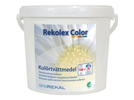 REKAL Tvättmedel REKOLEX Color 8kg - Lyreco - Städ och hygien - Tvättmedel och klädvård - Tvättmedel