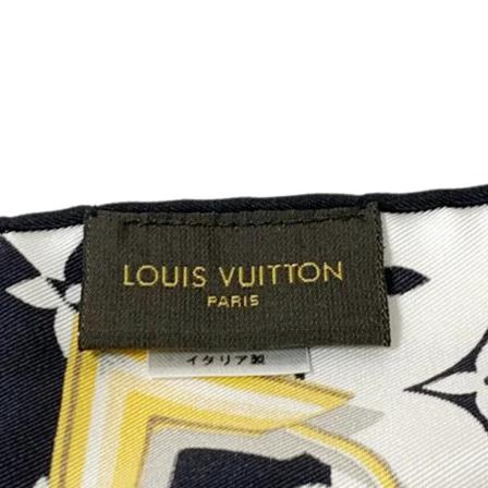 Louis Vuitton Vintage, Pre-owned Silk scarves Zwart, Dames, Maat:ONE Size