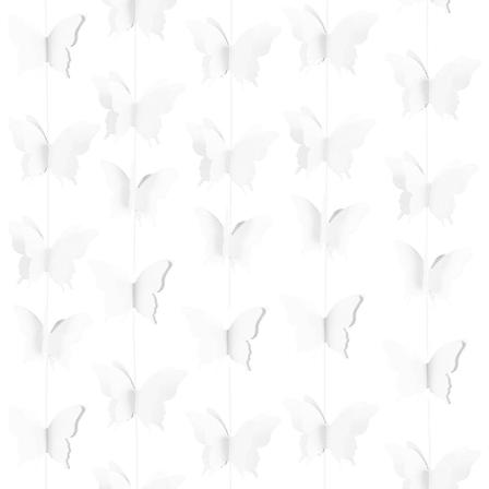 Sommerfugl hengende girlander 3D papir vimpel banner festdekorasjoner bryllup baby shower hjemmedekor hvit 4 pakke, 110 tommer lang hver