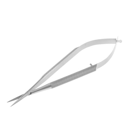 Mikrosaks Rett Sting Broderi Klipping Fjærbelastet for Øye Hud Kirurg