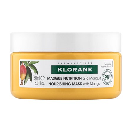 Klorane Burro di Mango Maschera nutritiva al Mango 150ml - Maschera Nutriente Capelli