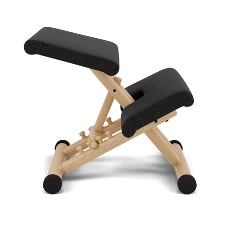 Varier Furniture Multi - Grey Wool - Natural base