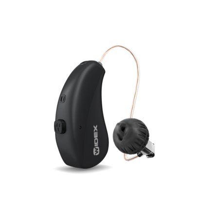 Widex Moment 330 - mRIC R D / RIC 312 D / RIC 10 Tech Black