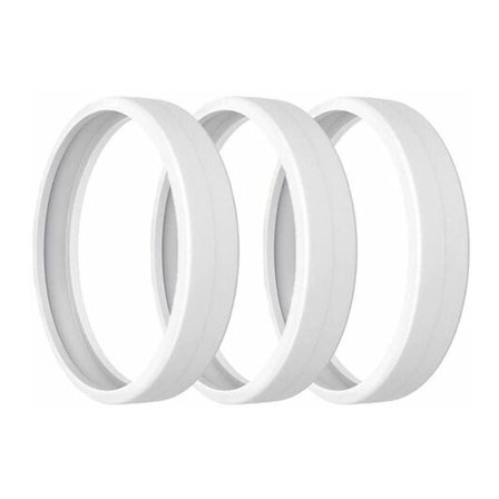 Reservedele Dæk Poolrenser Udskiftning Tilpasningsdygtig Blød Gummi til Polaris 180 280 360 380 C10 Poolrobot (3 Stykker)