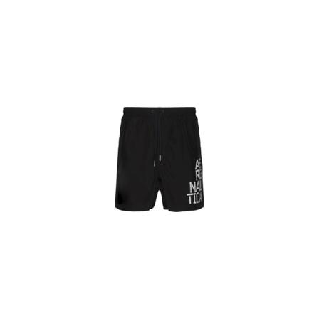 Byxor Aeronautica Militare Bw211ct294234 Svarta 188 - 192 Cm/xl