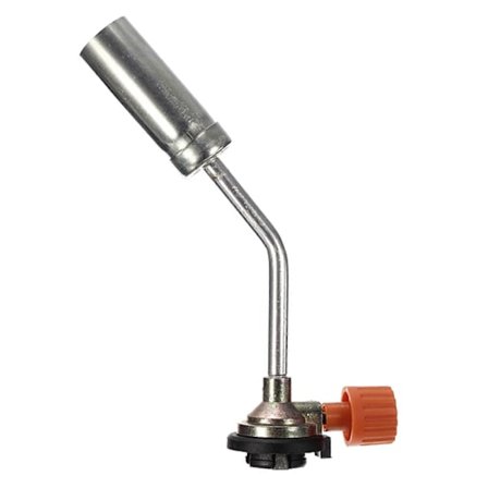 Gasbrännare med Gasbehållare, Flamma Jet Ventil Switch Utomhus Camping Grill Värme Svetsning