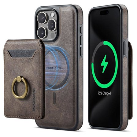 (För iPhone 12 / iPhone 12 Pro) MagSafe Telefonfodral med rotera