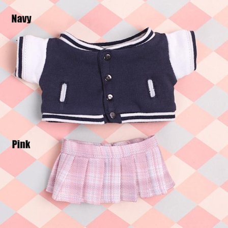 Baseballjakke frakkskjørtdrakt 3 3