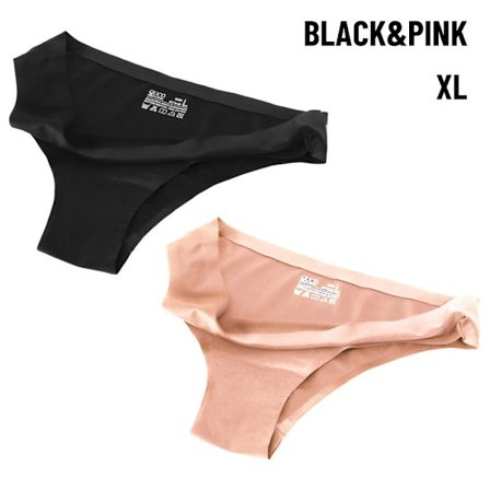 Dam Trosor Sidenunderkläder SVART&ROSA XL