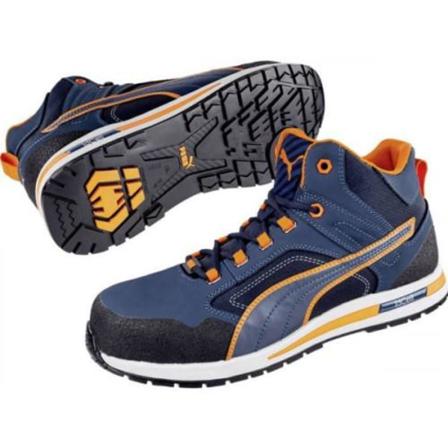 Puma Safety Crosstwist Mid 633140-43 Sikkerhedstøvler S3 Blå...