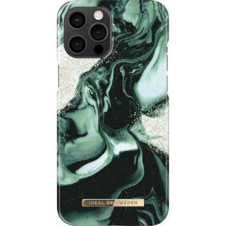 Ideal Of Sweden Fashion Skal Iphone 13 Pro Max - Olive Marble Gul