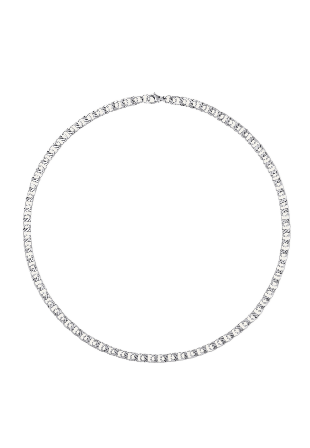 Mockberg Infinity Steel Necklace Smycken & klockor Dam Silver ONESIZE