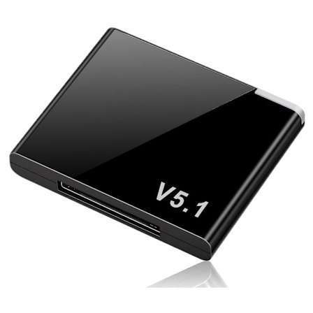 I-wave 30-pin Bluetooth 5.1 Audio Mottaker Musikk Mini Trådløs Adapter For 30-pin Jack Analog Høyttaler