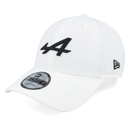 New Era - Motor White adjustable Czapka Z Daszkiem - Alpine F1 25 Essential 9FORTY White Adjustable @ Hatstore