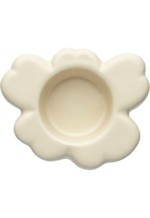 Marimekko Unikko Tea Light Holder 10X3 Cm Ljus & ljusstakar Gul ONESIZE