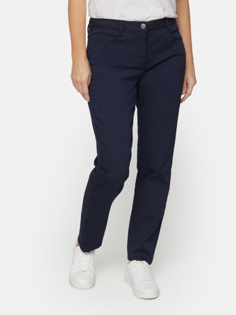 Brandtex - Jeans Madelaine - Straight fit - Navy blå