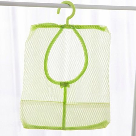 2 Stk Oppbevaring Klesklype Mesh Pocket Organizer GRØNN