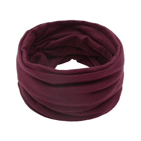 Unisex Loop Skjerf, Lett Bærbar Mote Allsidig Vinter Tube Halsvarmer