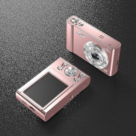 Digitaalikamera 4K Digitaalinen HD-kamera Opiskelijakampus Koti 16X Zoom Matkavideokamera Syntymäpäivälahjat