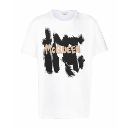 Alexander McQueen T-Shirts Hvid, Herre