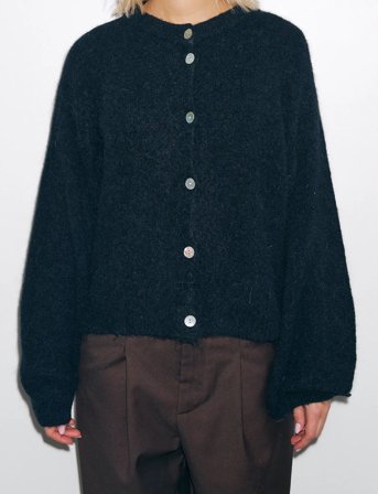 Noella Kae Knit Cardigan - Black - S/M