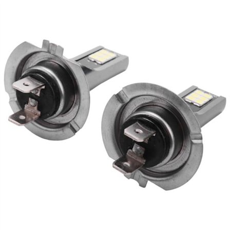 2 kpl H7 LED -ajovaloumpiomuunnos 6W 1000LM 6000K Canbus -virheetön polttimo
