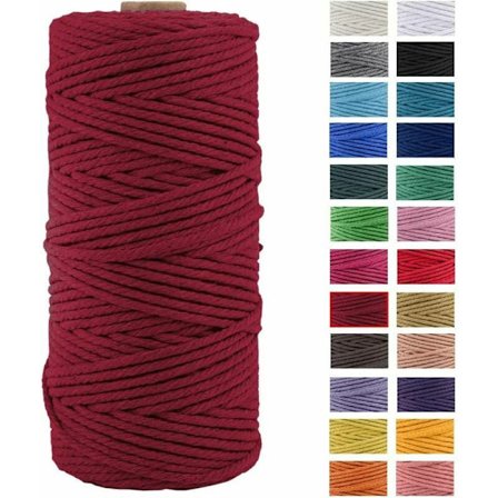 Reptågsnöre. Tjockt naturbomullsgarn. Spetsband för att hänga på th