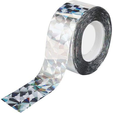 Reflekterande fågelavvisande tejp, fågelskrämma, holografisk och reflekterande