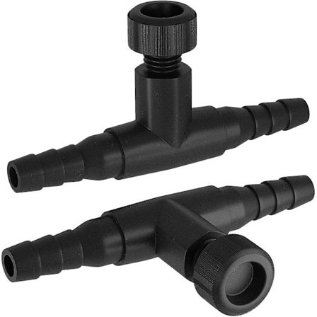 Akvarium Luftstyringsventiler Til 0,5 cm ID Luftledningsslange Envejs Plast Luftstrømsregulatorer