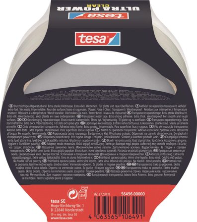 Tesa Ultra Power Clear Band 10m x 48mm