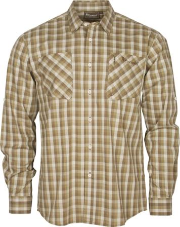 Pinewood Men's Glenn Shirt Men long-sleeved shirts Green XXL