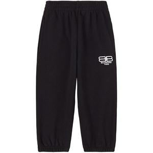 Kids - Balenciaga Branded Sweatpants Black 6 Years - Bottoms - 6 years - Black - Junge