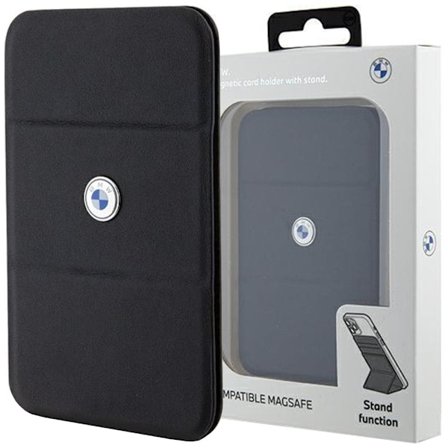 BMW Wallet Card Slot Standveske BMWCSMRSK Veske - svart MagSafe Signature Collection
