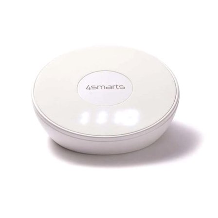 4Smarts VoltBeam N8 langaton laturi 15W LEDillä ja kellolla varustettuna