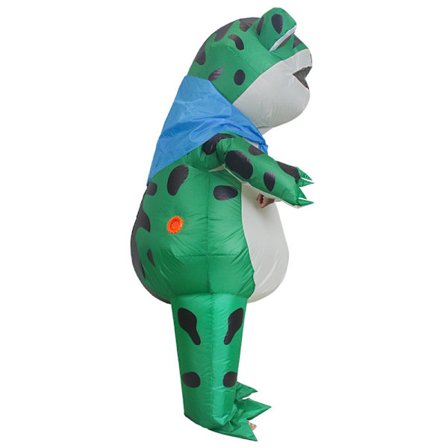 Halloween Party Kostume Sjov Dukke Oppustelig Kostume Jule Sceneoptræden Festival Outfit Cosplay Frø