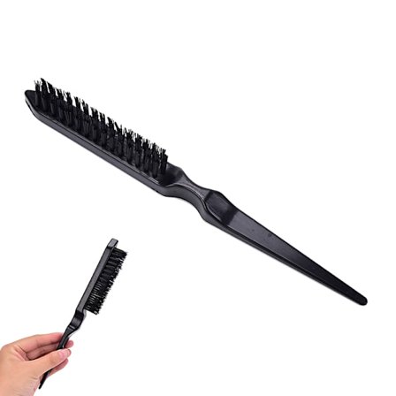 1 stk frisørbørster, der driller tilbage, kæmning af hårbørste Slank L